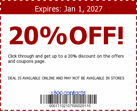 1800Contacts Promo Code