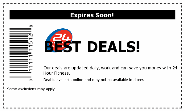 24 Hour Fitness Deals