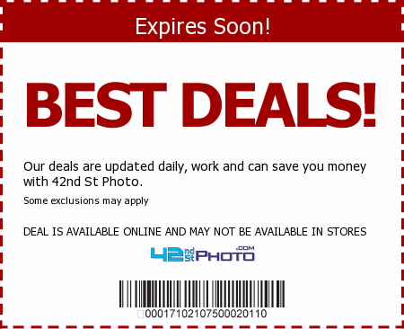 42nd St Photo Promo Code