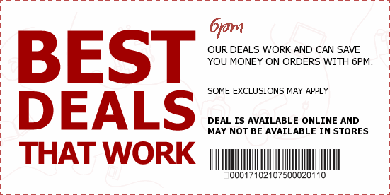 6pm Coupons