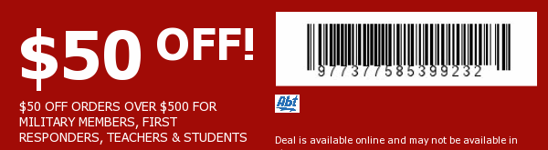 Abt Electronics Coupon