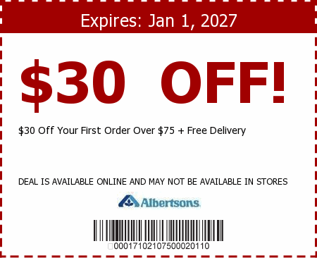 Albertsons Promo Code