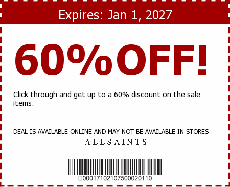 All Saints Promo Code