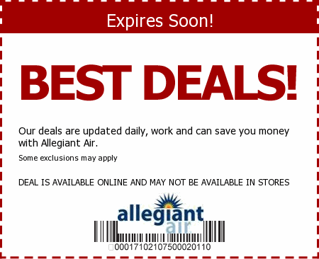 Allegiant Air Promo Code