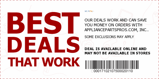 Appliance Parts Pros Coupons