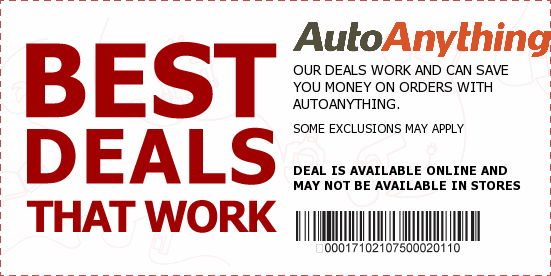 AutoAnything Coupons
