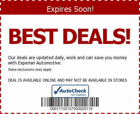 AutoCheck Promo Code