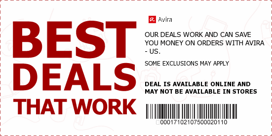 Avira Coupons