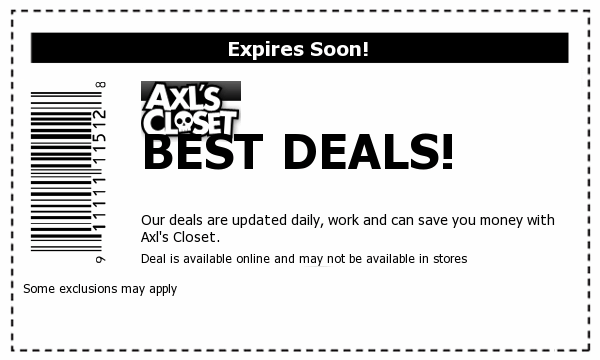 Axl's Closet Deals