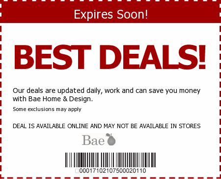 Bae Home & Design Promo Code