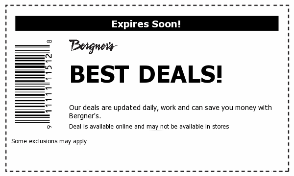 Bergners Coupons