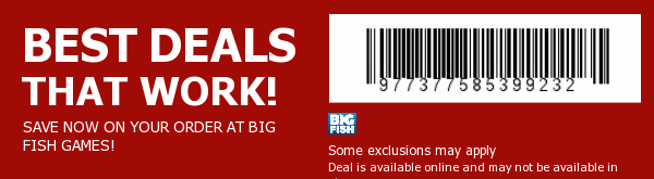 Big Fish Games Coupon