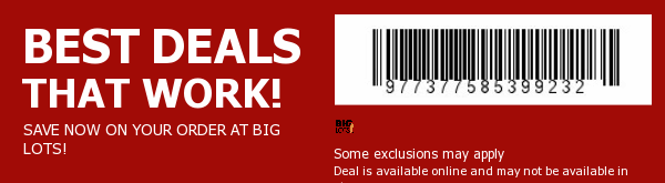Big Lots Coupon