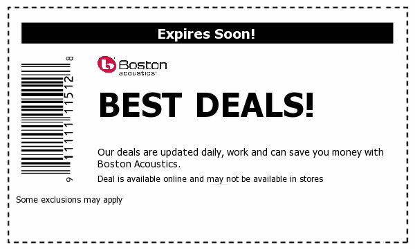 Boston Acoustics Deals