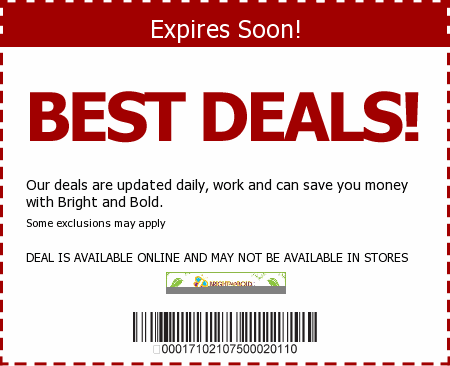 Bright and Bold Promo Code
