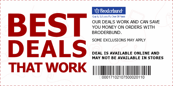 Broderbund Coupons
