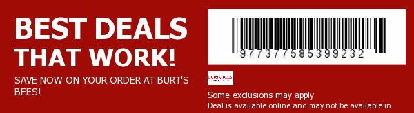 Burts Bees Coupon