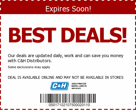 C and H Promo Code