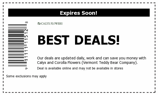 Calyx and Corolla Flowers Deals