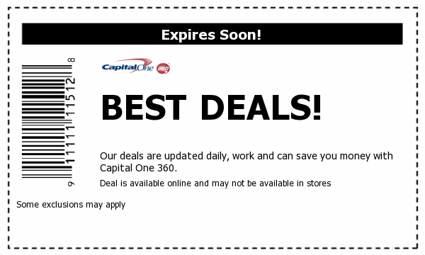 Capital One 360 Deals
