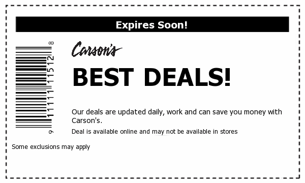 Carson's Deals