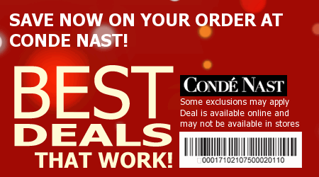 Conde Nast Coupon Code