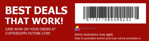 Copier Supply Store Coupon