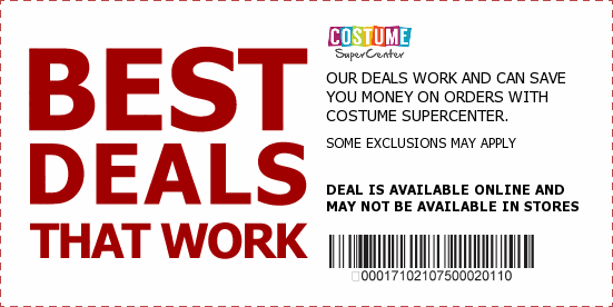 Costume SuperCenter Coupons