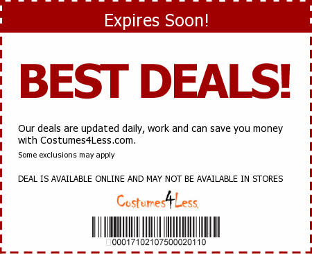 Costumes4Less Promo Code
