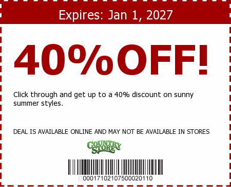 Country Store Promo Code