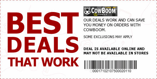CowBoom Coupons