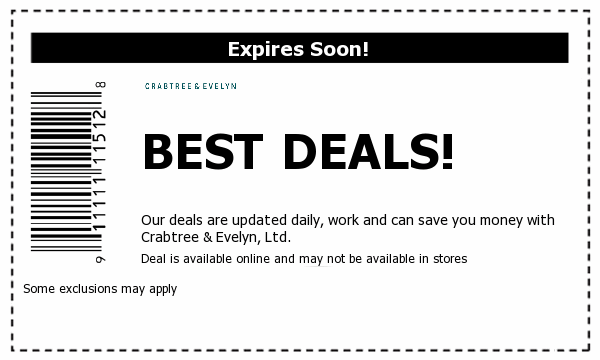 Crabtree and Evelyn Deals