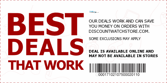 Discount Watch Store Coupons