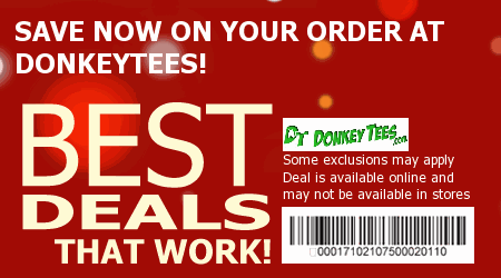 Donkey Tees Coupon Code