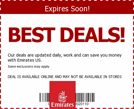 Emirates Promo Code