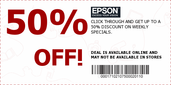Epson Ink Coupon