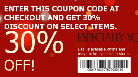 Especially Yours Coupon Code