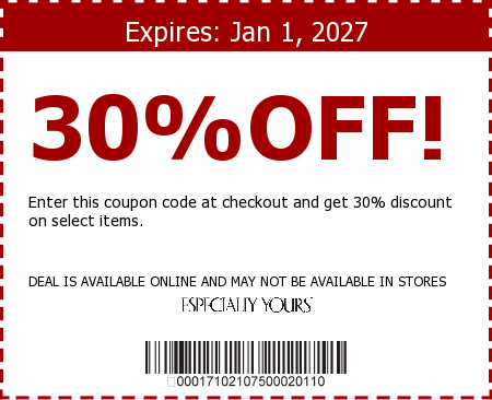 Especially Yours Promo Code