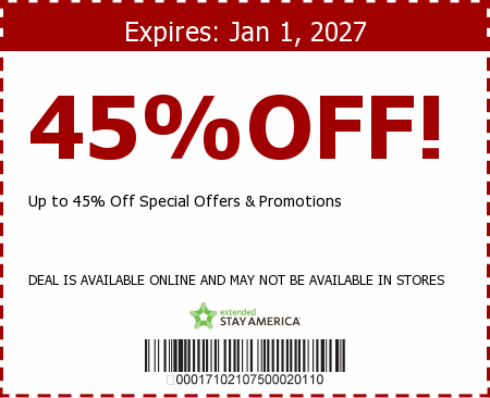 Extended Stay Hotels Promo Code