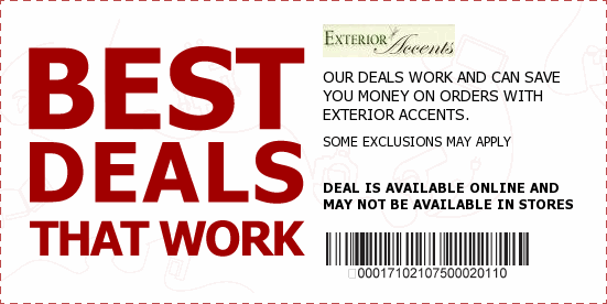 Exterior Accents Coupons