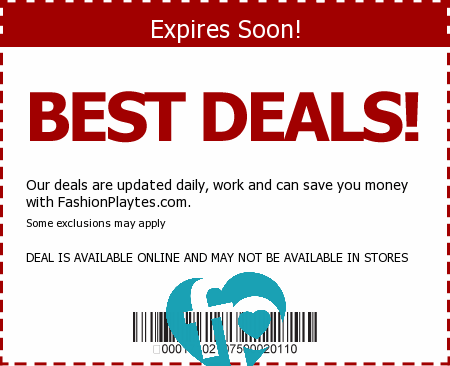 Fashion Playtes Promo Code