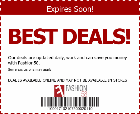 Fashion 58 Promo Code
