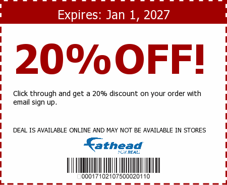 Fathead Promo Code