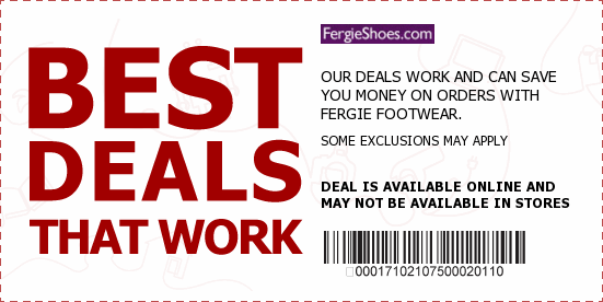 Fergie Shoes Coupons