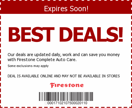 Firestone Promo Code