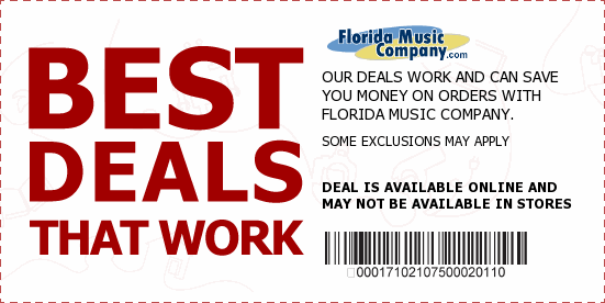 Florida Music Company Coupons
