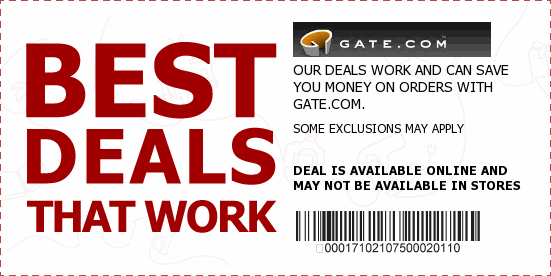 Gate.com Coupons