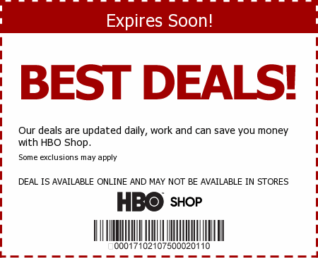 HBO Store Promo Code