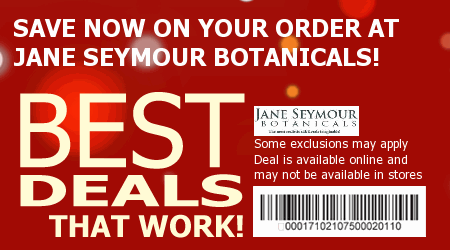 Jane Seymour Botanicals Coupon Code
