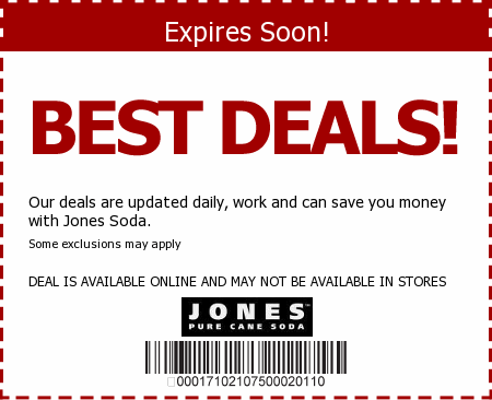 Jones Soda Promo Code